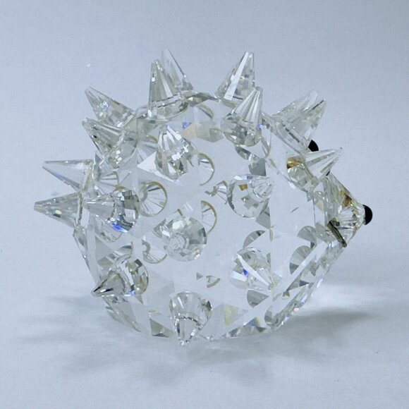 SWAROVSKI Silver Crystal Figurine Hedgehog/Porcupine ART 7630 NR 050 Original Bx - Picture 6 of 14